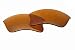 Polarized Replacement Sunglasses Lenses for Oakley Flak Jacket XLJ with UV Protection (Bronze Brown)