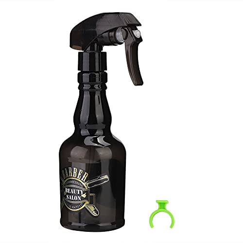 ANKROYU 280 Ml Vaporisateur Bouteilles Vide, Pulvérisateur D’eau Vintage en ABS, Flacon Pulvérisateur De Barbier Rechargeable, Spray Bouteille pour Coiffure Plantes(b)