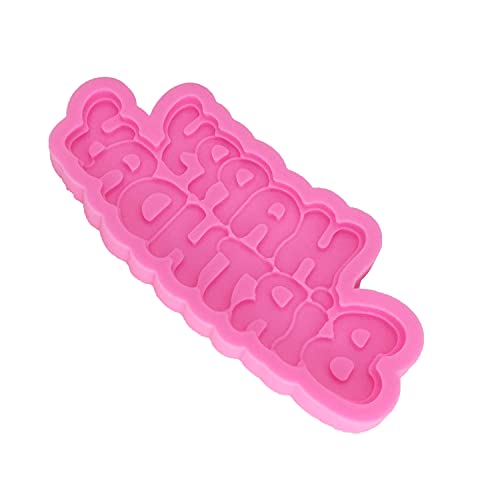 Happy Birthday' Letter Mold 100% Food-Grade Silicone Molds Non-Stick Diy Cake Decoration Chocolate Candy Gum Fondant Pudding Cupcake Baking Mold For Home Cooking Tools, Polymer Clay Mould #TOP2