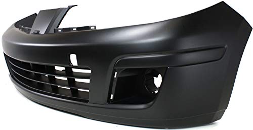 Evan Fischer Front Bumper Cover Compatible with 2007-2012 Nissan Versa Primed - NI1000245