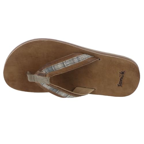 Sanuk Hullsome Artesano St Brown 8 D (M)2