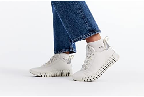 ECCO Women's Gruuv Sneaker, White/Light Grey, 8-8.5 | Image 7