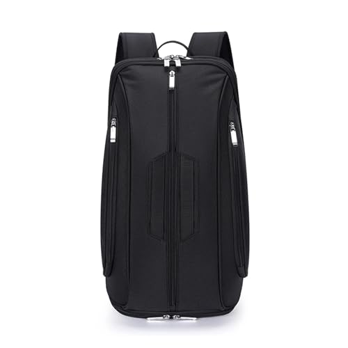 Mochila de tenis para evitar la suciedad con organizador de calzado y portátil
