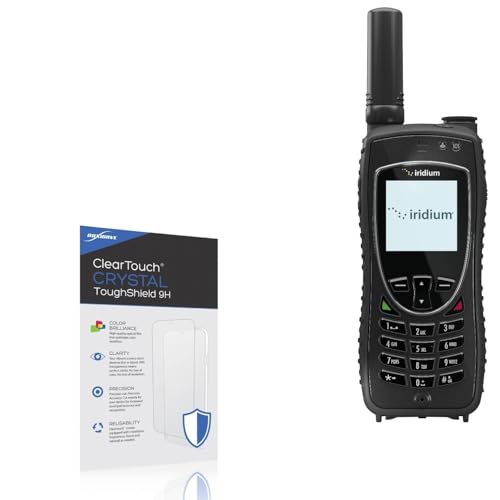 BoxWave Screen Protector Compatible with Iridium Extreme (2 in) - ClearTouch Crystal ToughShield 9H (2-Pack), Clear 9H Tough Flexible Film Screen Protector