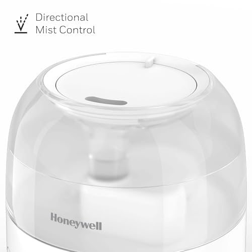 Honeywell Mini Cool Mist humidifier, Easy to Fill and Clean, humidifier for small Bedroom, Kids Rooms, or office. Ultra Quiet Operation and Auto Shut-Off - White, HUL525W by Honeywell - Image 3