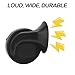 60db Super Loud Train Horns, Red & Black Electric Snail Dual Horn 12v 4A Waterproof Air Horns Replacement Kit for Car Motorcycle Truck Bike Boat