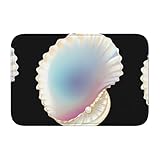 Design unique : ce magnifique tapis YYHHAOFA à motif nacré adopte la technique de tissage des tapis de sol, qui non seulement maintient la surface lisse et plate, mais plus important encore, peut maintenir sa forme pendant une longue période d'utilisation. En même temps, le fond est conçu avec du plastique anti-goutte pour éviter efficacement de glisser.