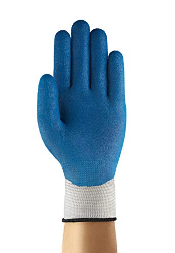 Ansell HyFlex 11-919 Work Gloves for Oily Environments Mechanics Glove for Multi-Purpose, Second Skin Feel Liner - Image 3