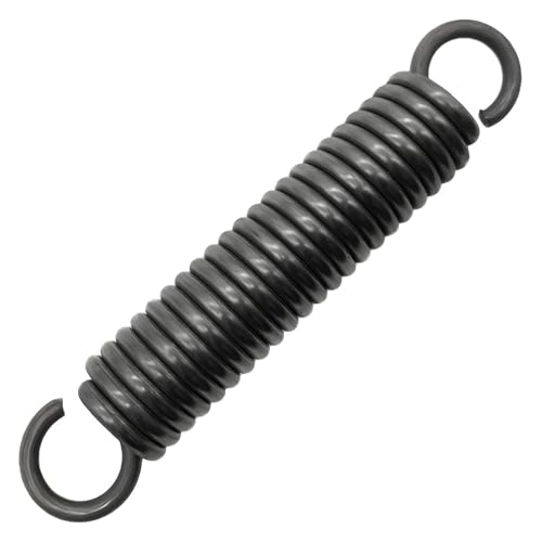 Ressort de traction acier 5mm crochet unique fil tension suspendu 220mm