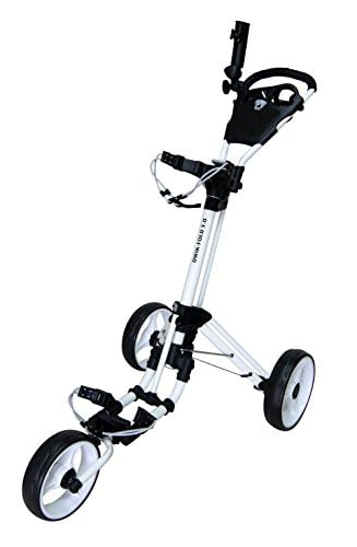 QWIK-FOLD 3 Rad Golftrolley weiß - 4