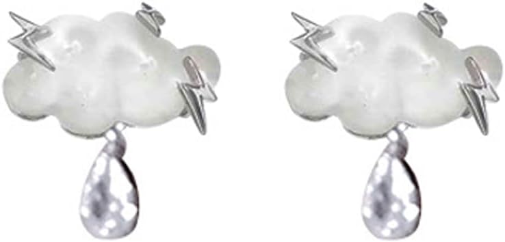 LIGHT RAIN Clip-On Earrings, All-Day Wear Gold & Silver Plated Stud, Hoop, Dangle Design Jewelry for Non-Pierced Ears
