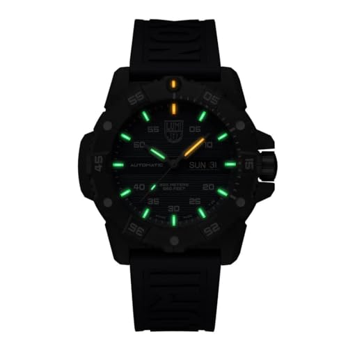 Luminox Silicone Master Carbon Seal Automatic Blue Dial Swiss Made Analogue Men Watch Xs.3863, Blue Band - Image 2