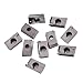 UrbanHui APKT1604PDER-MA3 H01 Carbide Milling Inserts 10pcs for Aluminum Processing APMT1604 Replacement Inserts for Semi Finishing Finishing CNC Milling Tools Industrial Aluminum Machining