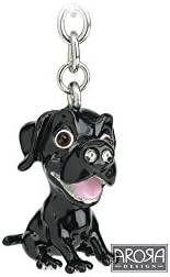 Arora Little Paws Key Ring Labrador Black, Multicolour, One Size