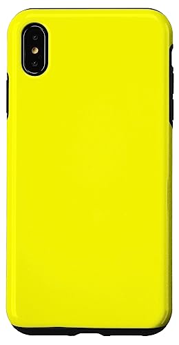 Giallo brillante Custodia per iPhone XS Max