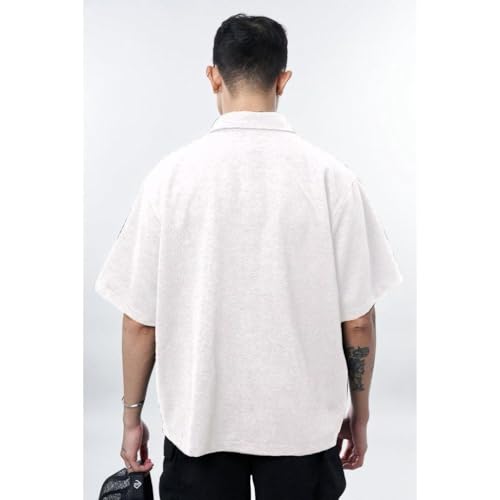 Image of Men Cotton Black Half Sleeve Stylish Zip T-Shirt for Men