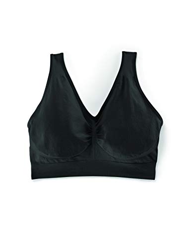 Just My Size Womens Pure Comfort Plus Size Mj1263 Bras, Black, 3X-Large Us #TOP2