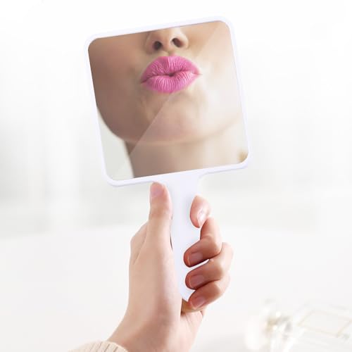 Espejo de maquillaje portátil MAGICLULU blanco miniatura 7