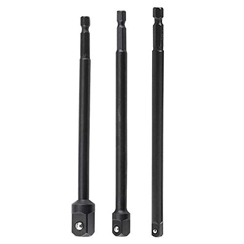 Adaptateur de douille longue Yakamoz 1/4 3/8 1/2 pour atteindre les zones difficiles