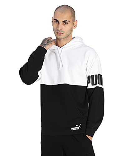 PUMA Power Colorbloc Felpa con Cappuccio