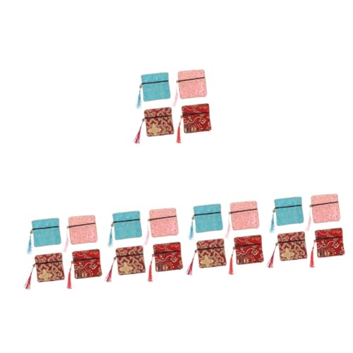 Makeup bag en tissu zippé pour ne plus perdre vos bijoux en déplacement
