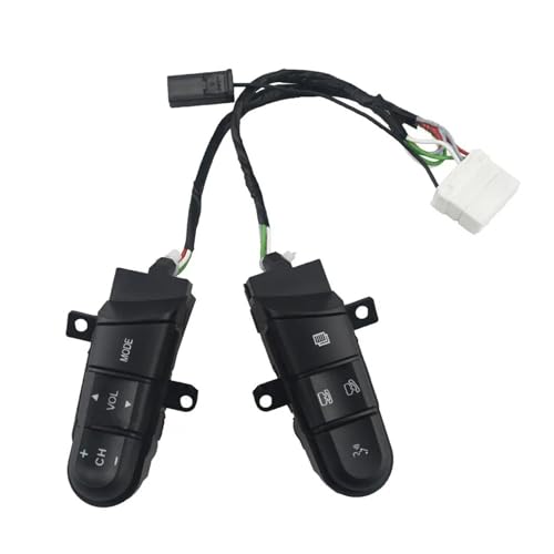 Boutons volant pour Civic 2006-2011 commande audio et bluetooth vert