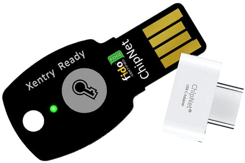 USB security key FIDO2 certified - Llave de Seguridad MultiFactor USB FIDO2+U2F * Empresa Española Soporte Posventa con asistencia personal Cover