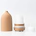 Vitruvi Stone Diffuser, Ceramic Ultrasonic Essential Oil Diffuser for Aromatherapy, Terracotta, 90ml Capacity
