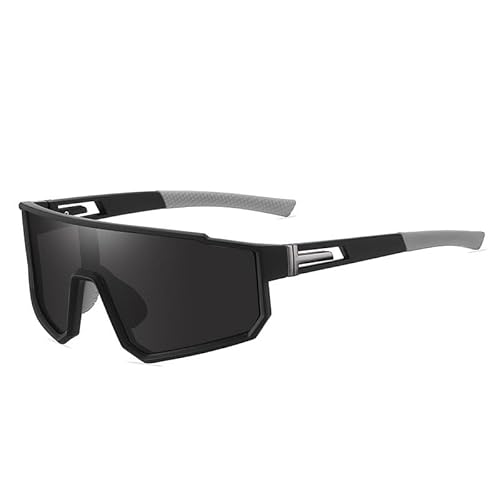 SUMOSLICER AoRon - Gafas polarizadas para deportes al aire libre, 11 colores disponibles, diseño de lente curva HD, cómodo reposa la nariz, puente nasal ajustable, protección UV400 antirreflejos, a la