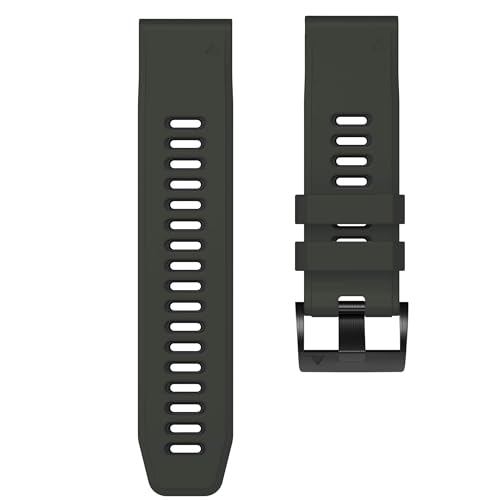 Bracelet Fenix 7 Pro de 22 mm en silicone de rechange robuste - 5