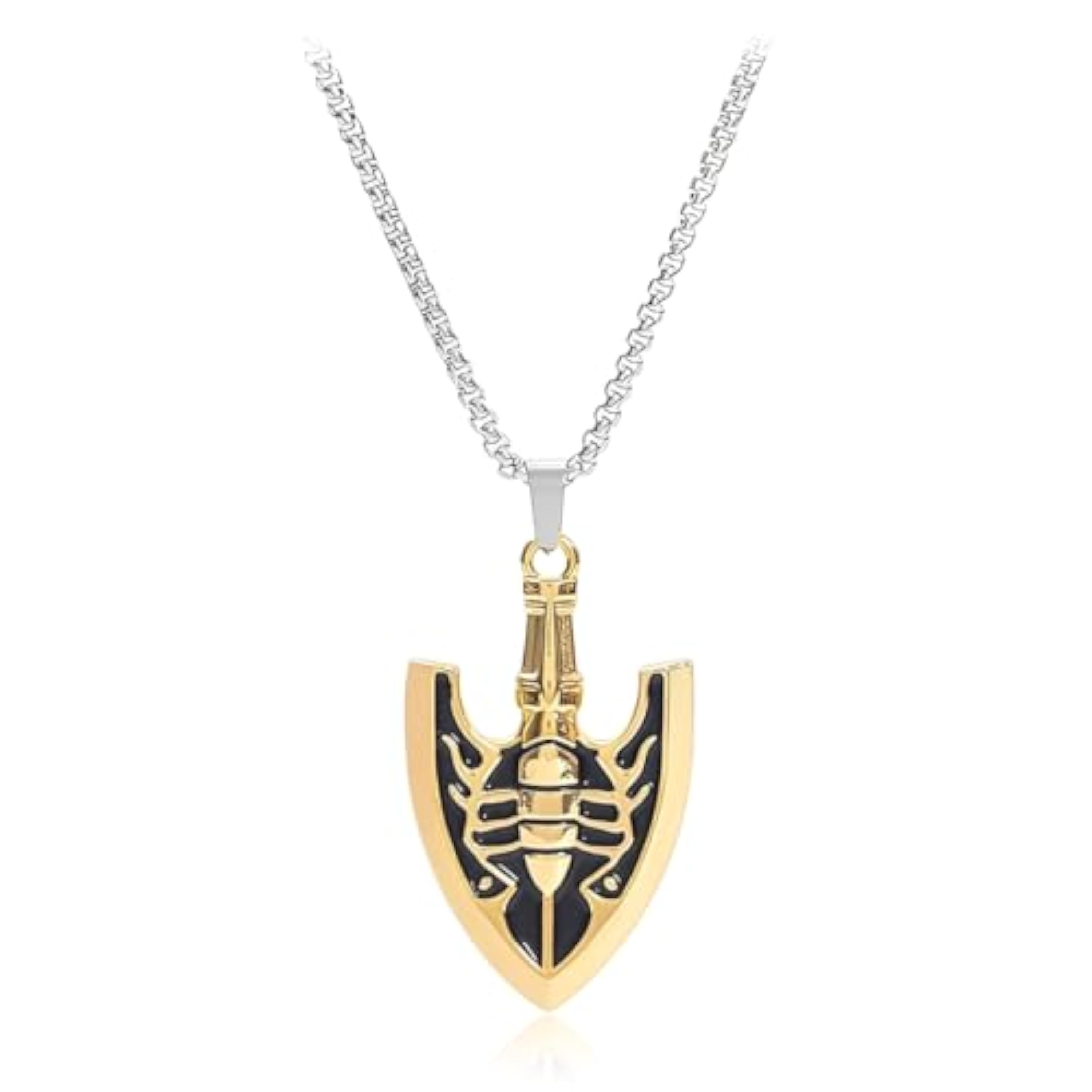 AIZXYO 1 Piezas Jojo Bizarre Adventure Anime Flecha Colgante Collar para Hombre - para JoJo´s Bizarre Adventure Fan