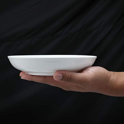amhomel 7" Small Serving Bowls, 16 Ounces Ceramic Shallow Bowls, Microwave Dishwasher Oven Safe, Set of 6, Warm Assorted Colors - Image 5