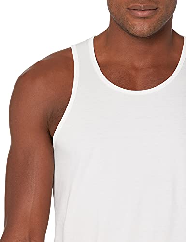 Men Crewneck Undershirts Soft 100% Cotton Tank Tops Pack of 33