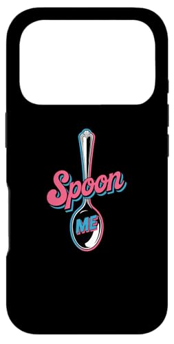 Funny Spoons ȃOtBbN t@j[Xv[ Ƃ킴Xv[ Me X}zP[X iPhone 17 Pro p