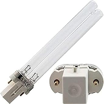 9W, 9 Watt, UV-9w 110V UV (UVC) Lamp, Bulb G23, 2 Pin Base, OEM Quality Premium Compatible, for One Year