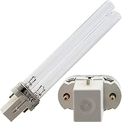 9W, 9 Watt, UV-9w 110V UV (UVC) Lamp, Bulb G23, 2 Pin Base, OEM Quality Premium Compatible, for One Year