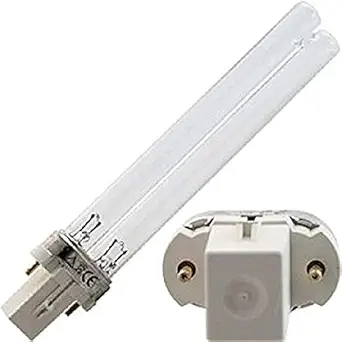 D200, 9W, 9 Watt, UV Bulb for InDuct R-18D R18, R18W, R18D & D100, D200 & A200 Lamp, Bulb G23 2 Pin Base, Guaranteed for One Year