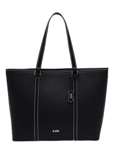 Image of Kazo Bag Chocolate Brown Structured Shoulder Handbag | Premium Faux Leather Purse