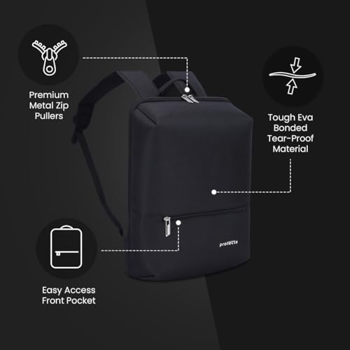 Image of Protecta Quest 18 Liters Anti-Theft Hard Laptop Backpack for Laptops With Screen Size up to 15.6 Inches and 16 inch MacBoooks