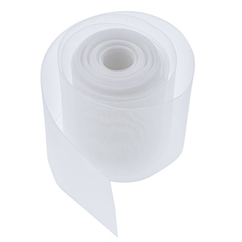 Kesheng 10cm x 10mts Cinta Cortinas para Perforar Arandelas