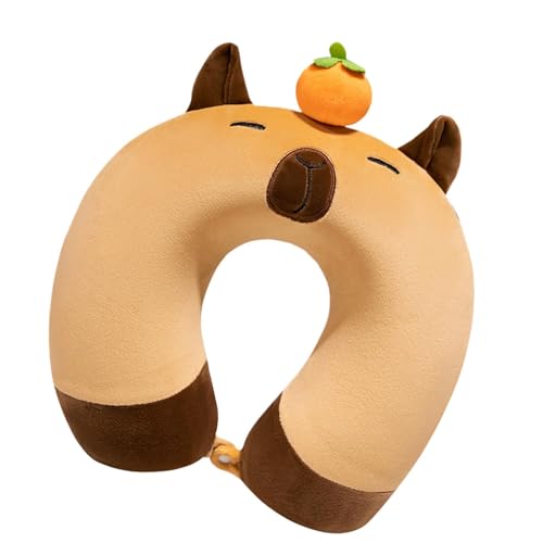 Almohadas de cuello para viajes, almohada de terciopelo de cristal suave, almohada de viaje para niños, almohada portátil de avión, almohadas de viaje para dormir en avión, almohada de viaje de espuma