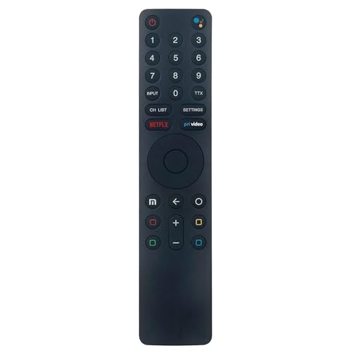 Riry Reemplazo XMRM-010 Mando a Distancia Xiaomi MI TV con Vocale Bluetooth Google Assistant Mando para Xiaomi Mi 4S 4A Smart Android TV