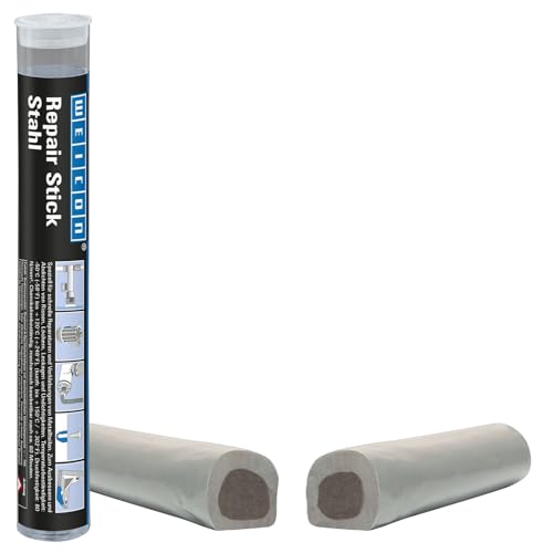 Image of WEICON Repair Stick Steel | 2-Component Adhesive Epoxy Resin Special Adhesive Fast and high-Strength Repair for Metal Parts, containers, etc | (4 oz (115g))