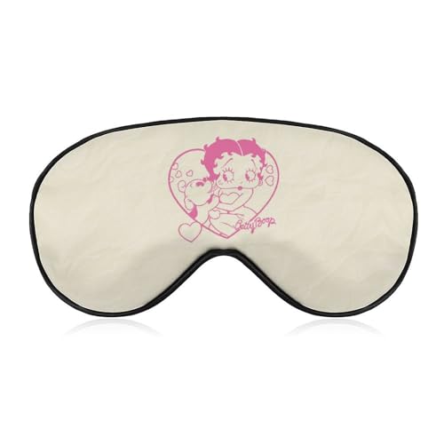 ベティちゃん アイマスク 睡眠アイマスク 目隠し 睡眠用 安眠 遮光 軽量 通気性 寝る時マス ク昼寝/仮眠/旅行に最適