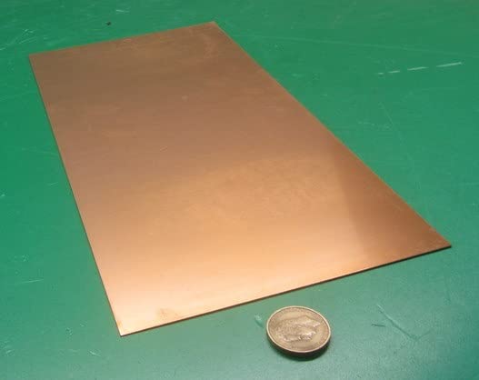 510 Phosphorus Bronze Shim .025inch Thick x 6.0inch Width x 12inch Length (MS-572-21-12)