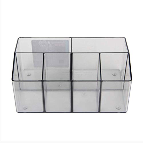 Preisvergleich Produktbild BOX Transparente Kosmetische Speicher-Box Desktop Briefpapier Fernbedienung Klein Artikel Box Finishing