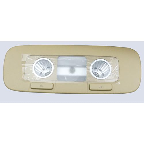 Car Reading Light Sunroof Switch for VW CC Sagitar Golf 6 Magotan,Car Interior Overhead Console Dome Light Reading Lamp Sunroof Switch Parts.,B-Black(Normal/A-Beige)