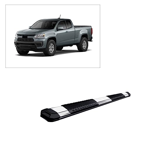 Estribos Cutlass de Acero Inoxidable para GMC Canyon y Chevrolet Colorado miniatura 6