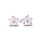 Pendientes Pandora Moments 294370C01 flor cerezo