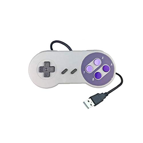 Gamepad Usb Joystick Pc Controller Classico Joypad Gamestick Con Viola Chiavi Per Windows Pc Mac